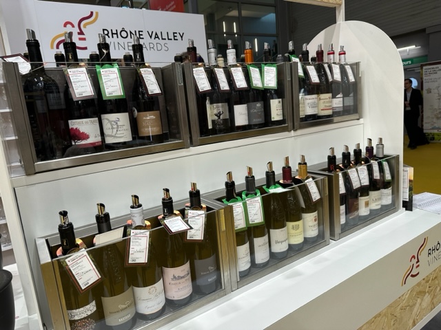 Rhone self tasting area