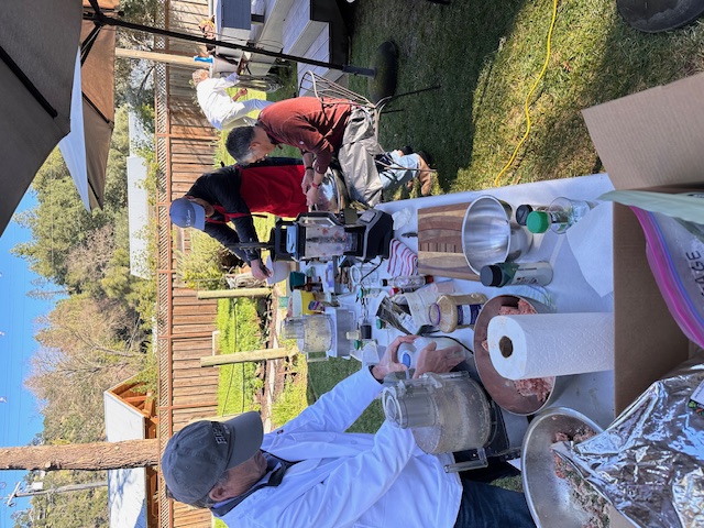 Sausage table.